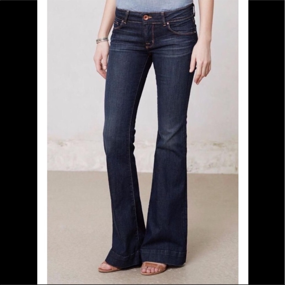 J Brand Love Story bell bottoms